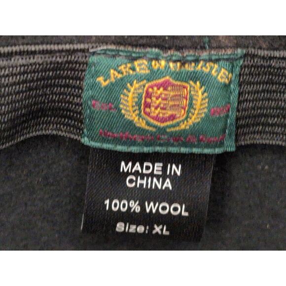 Lake of the Isles wool black paperboy hat - Picture 6 of 7